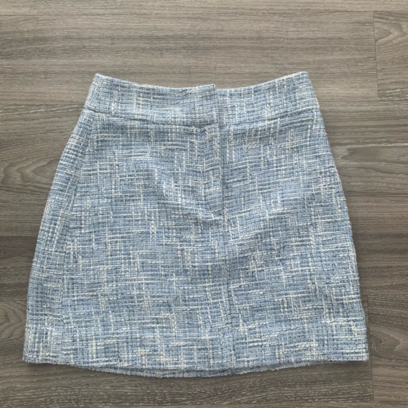 tweed blue skirt - Picture 4 of 5